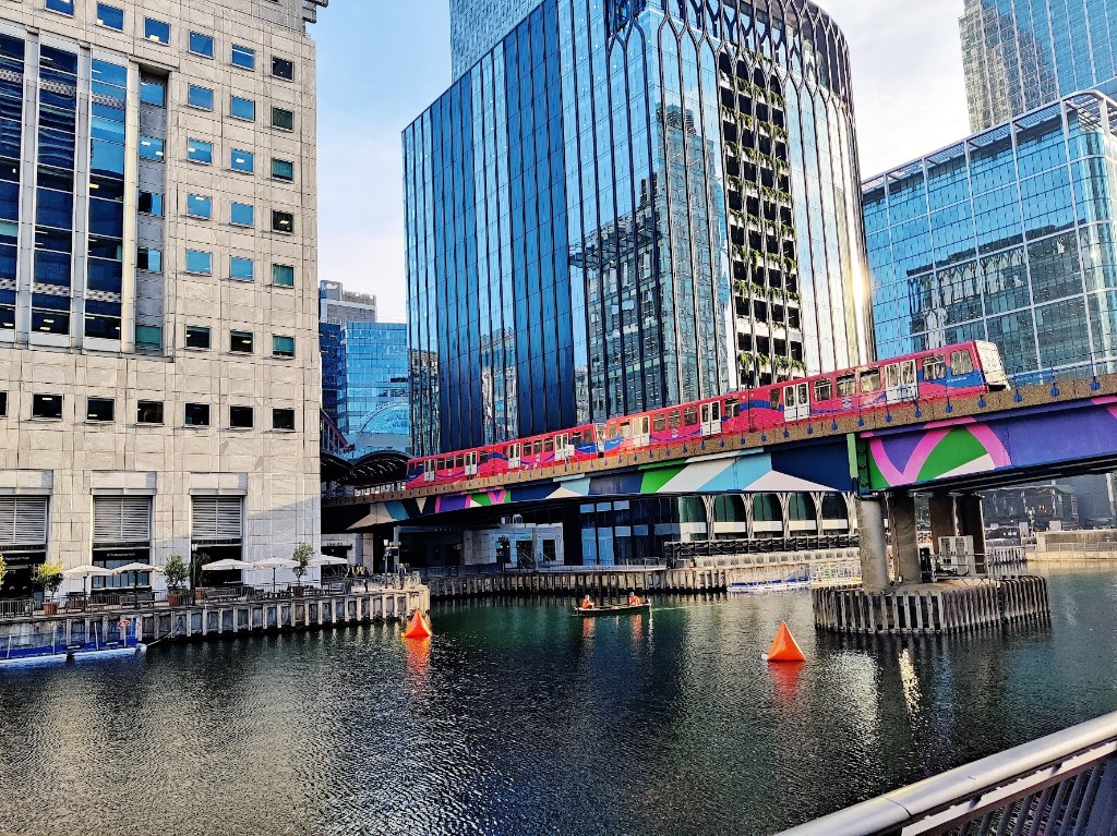 Canary Wharf, the prettiest FiDi in the world