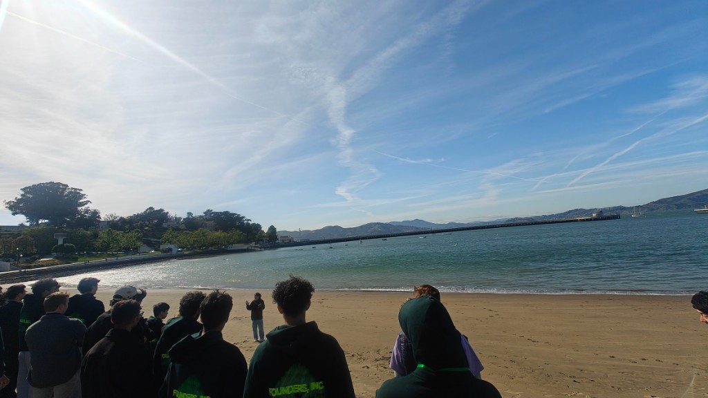 Beachwalk with the F.inc Canopy teams